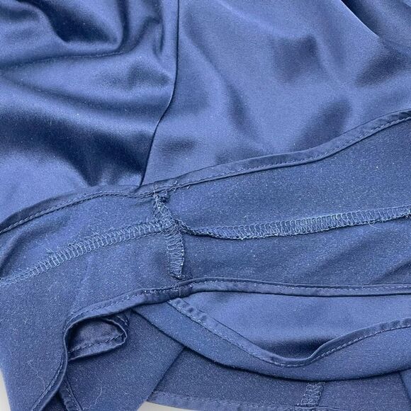 Victoria’s Secret Lace Keyhole Cutout Lingerie Romper One Piece Teddy Blue XS - Picture 10 of 12